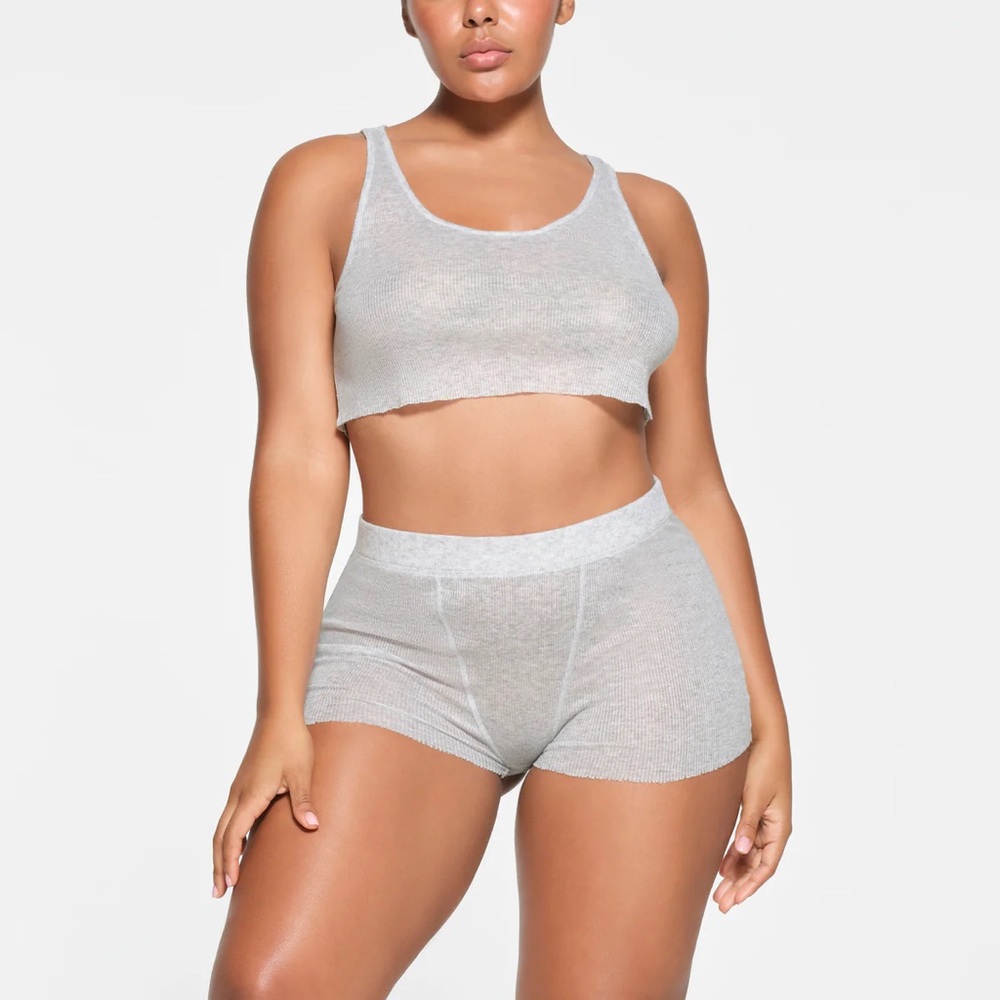 NWT Skims Threadbare Rib Short Short
